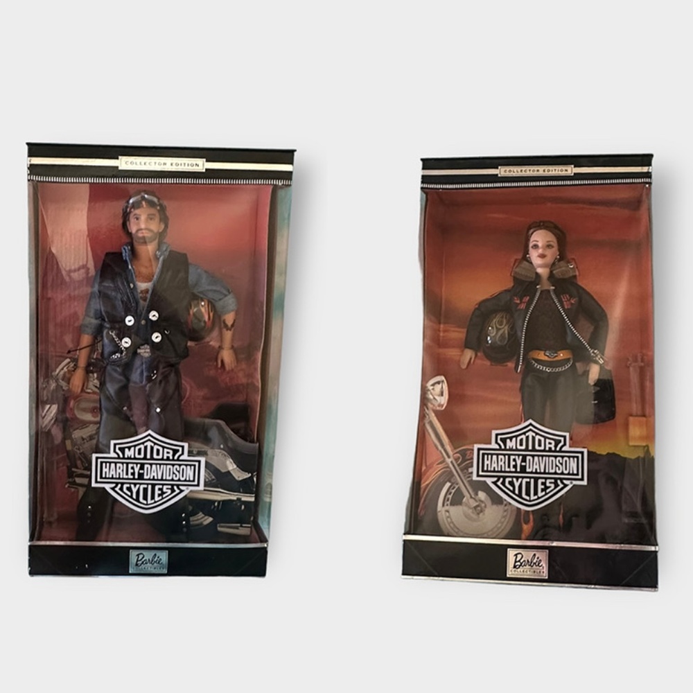 Harley-Davidson Barbie and Ken (New in Unopened Box) 1999